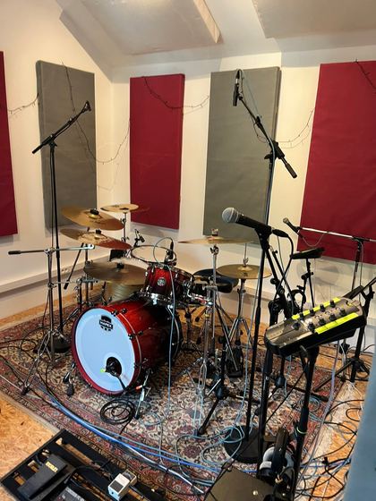 The Guts en enregistrement au White Cat Studio, mars 2026 — photo 7 sur 7